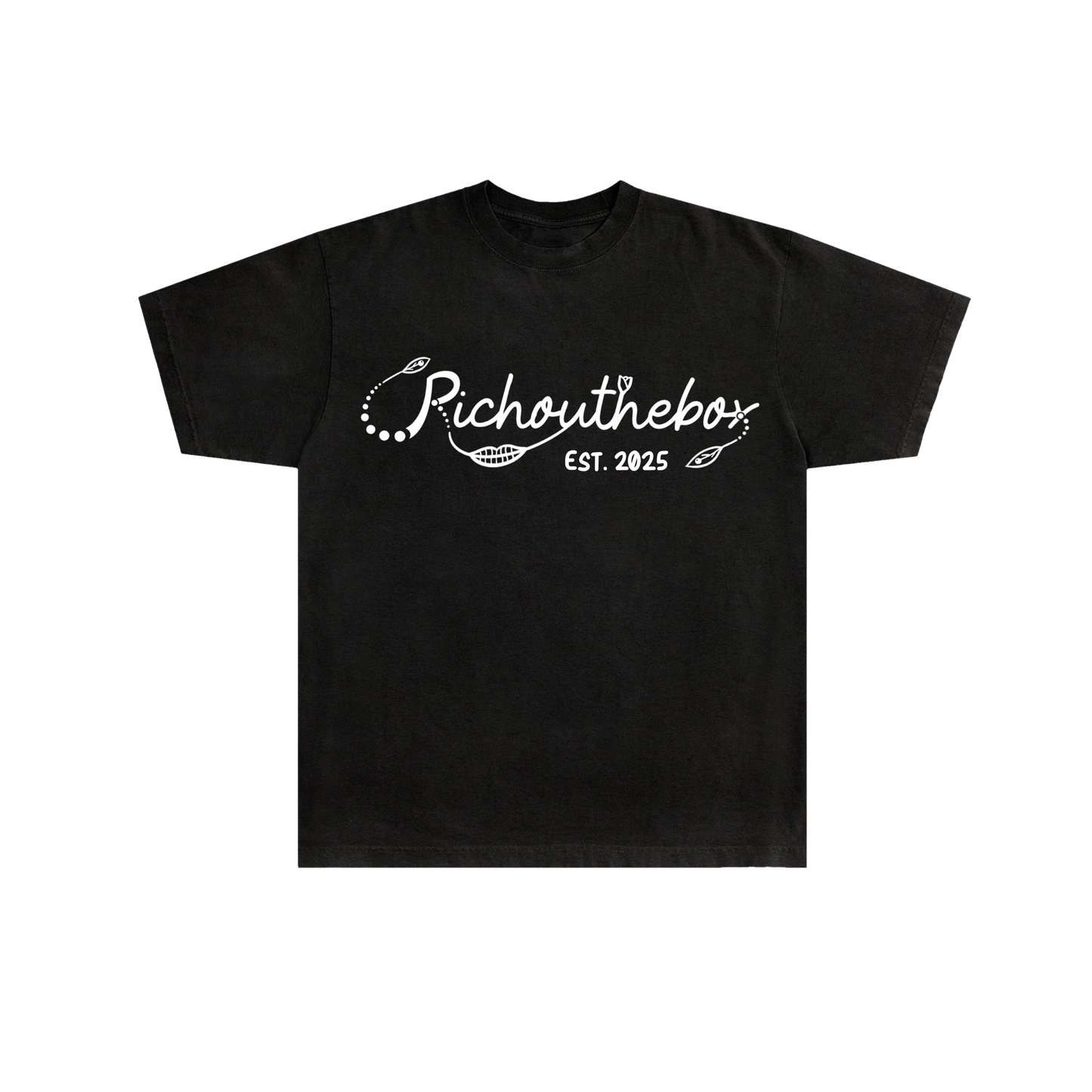 RICHOUTHEBOX Logo Tee (Black)