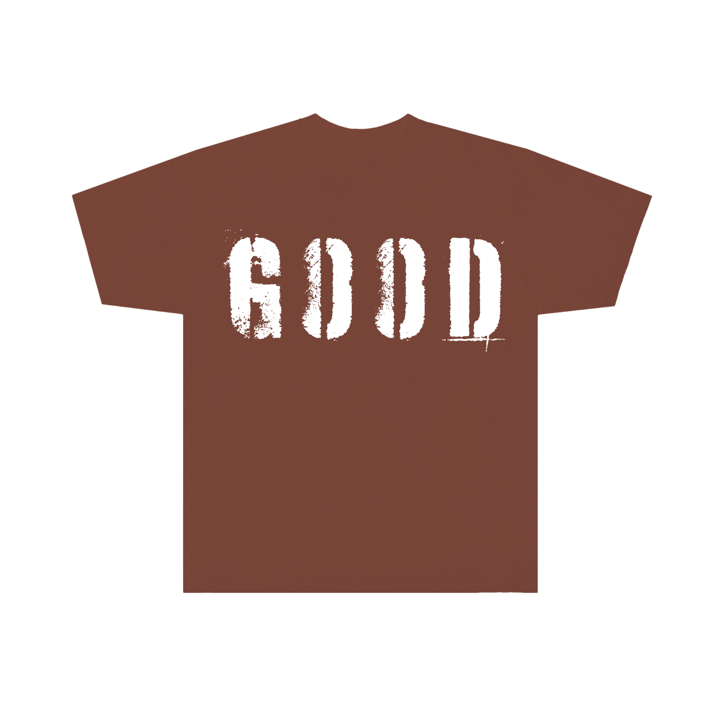 GOOD Tee (Brown/White)