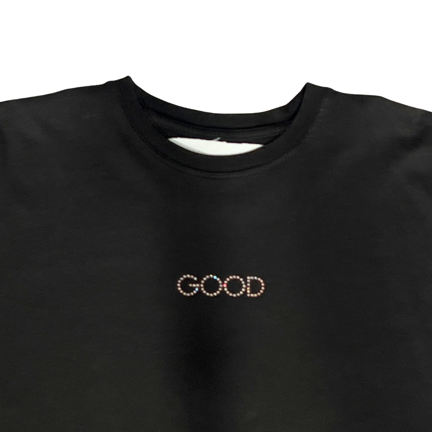 "GOOD" Rhinestone Tee