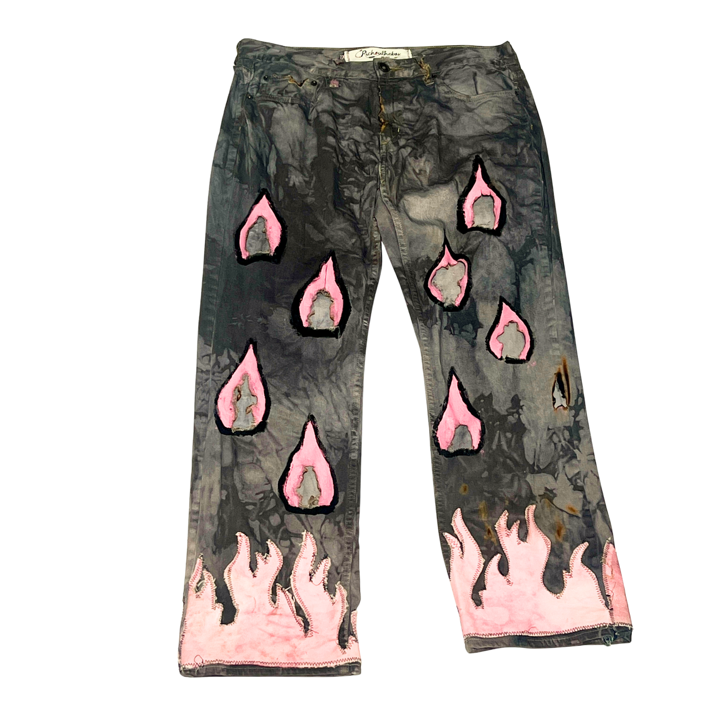 Burning Passion (Grey and Pink)