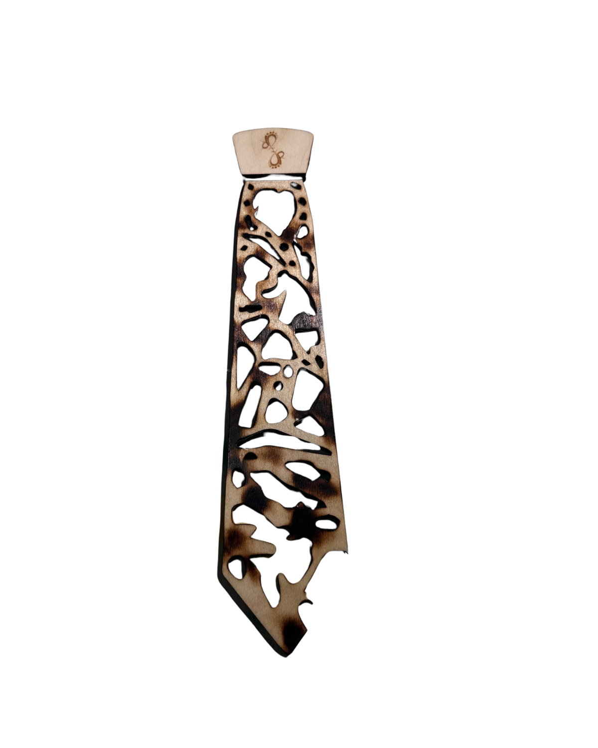 Wooden tie - Swiss Cheese