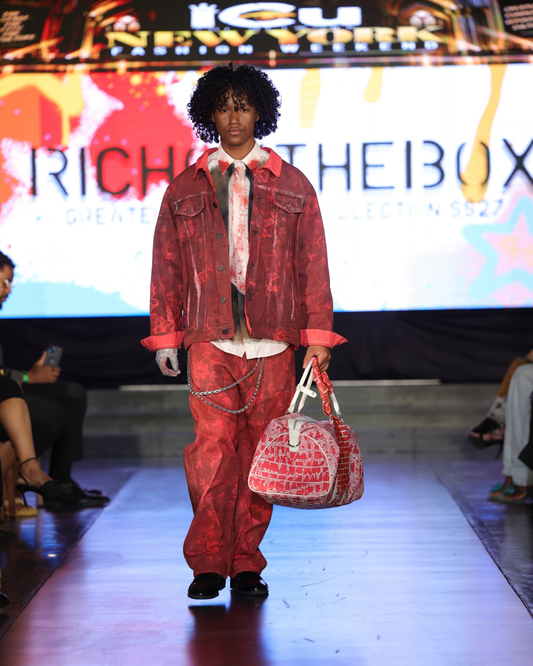 Bloody Rose, 1-of-1 NYFW SS27 runway look by RICHOUTHEBOX