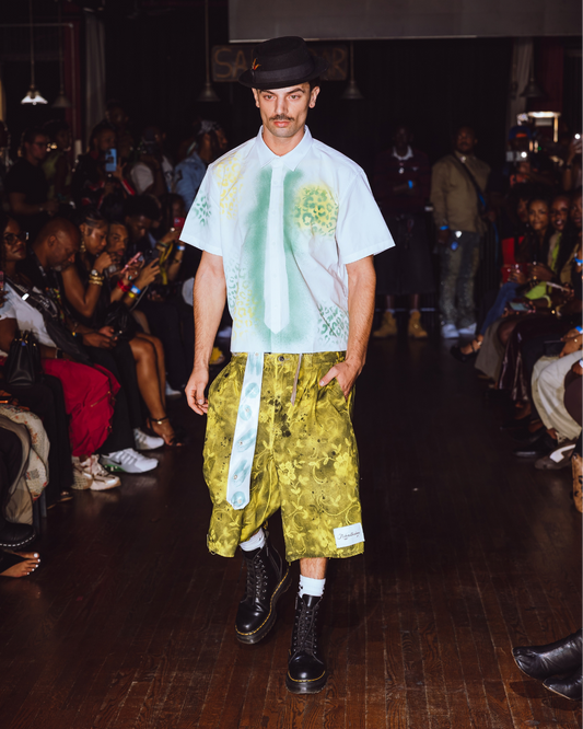 Detective Dapper, 1-of-1 NYFW SS27 runway look by RICHOUTHEBOX