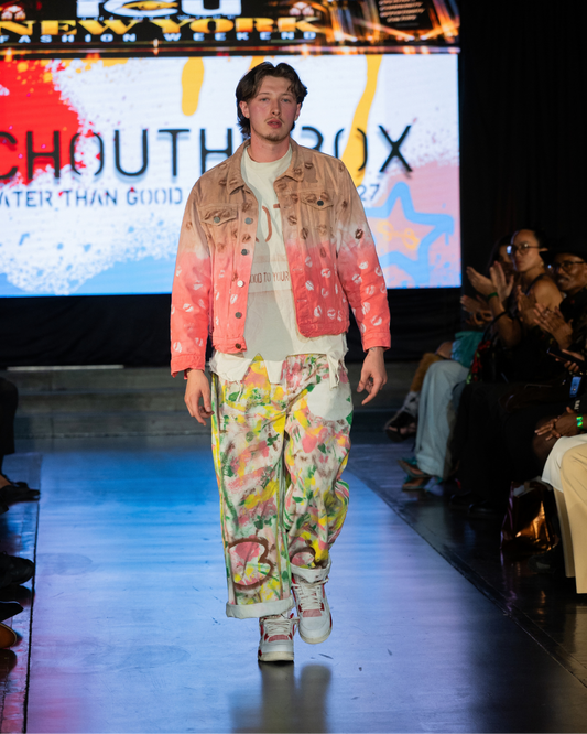 If Words Were Colors, 1-of-1 NYFW SS27 runway look by RICHOUTHEBOX