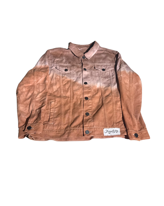 Creative Spectrum copper ombré jacket, front, 1-of-1 NYFW SS27 by RICHOUTHEBOX