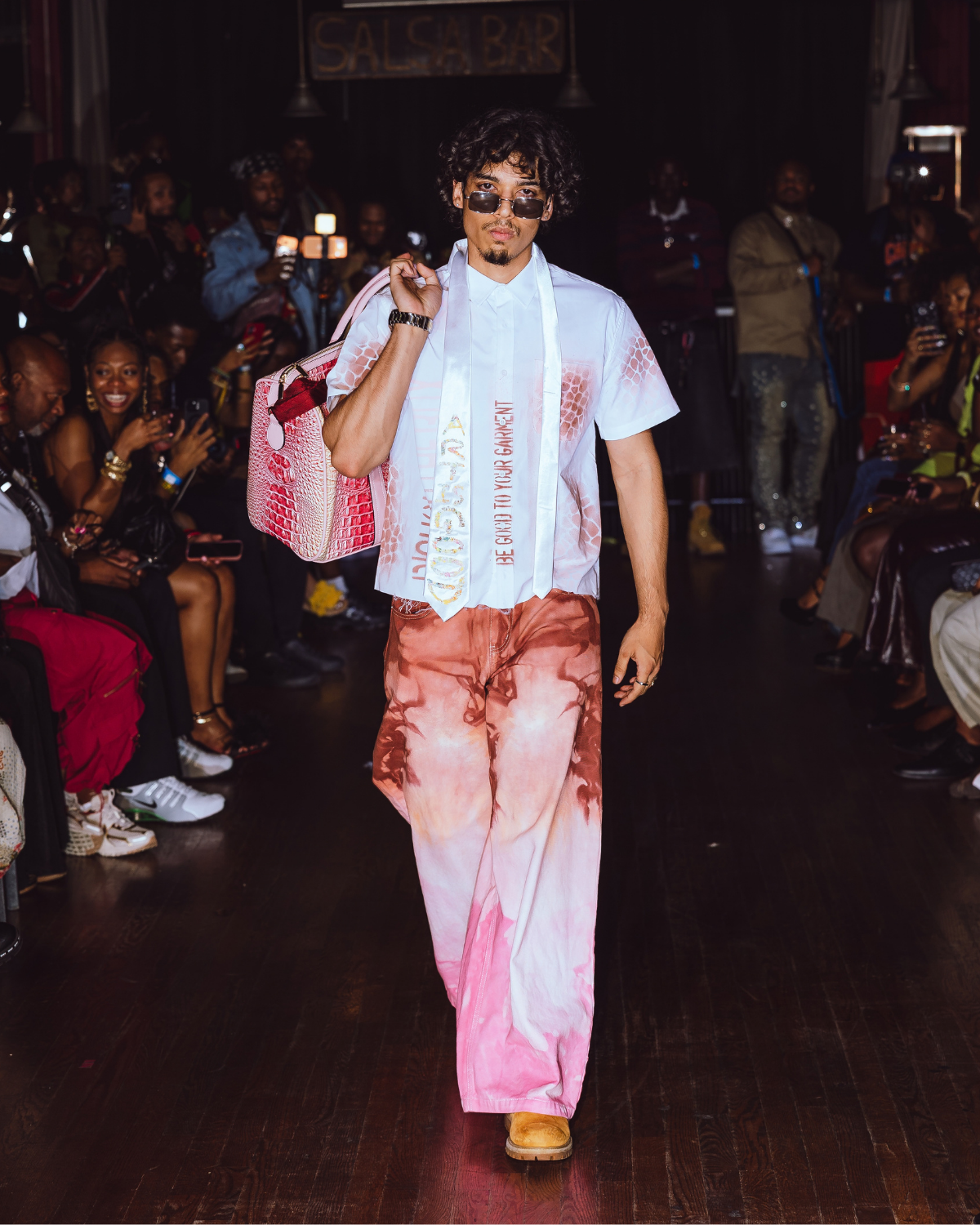 Sunset Stroll, 1-of-1 NYFW SS27 runway look by RICHOUTHEBOX