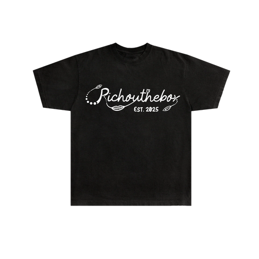 RICHOUTHEBOX Logo Tee (Black)