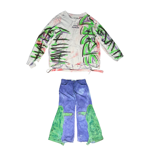 NYFW SS26: GOOD SINNERS (Top: M | Bottoms: 33/32)