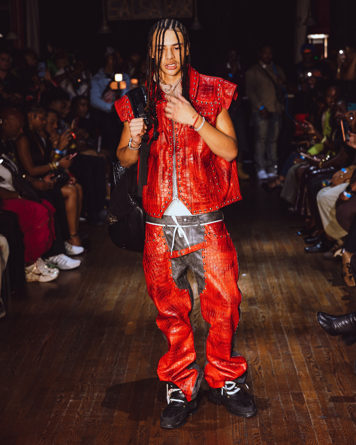 OUTHEBOX, 1-of-1 NYFW SS27 runway look by RICHOUTHEBOX