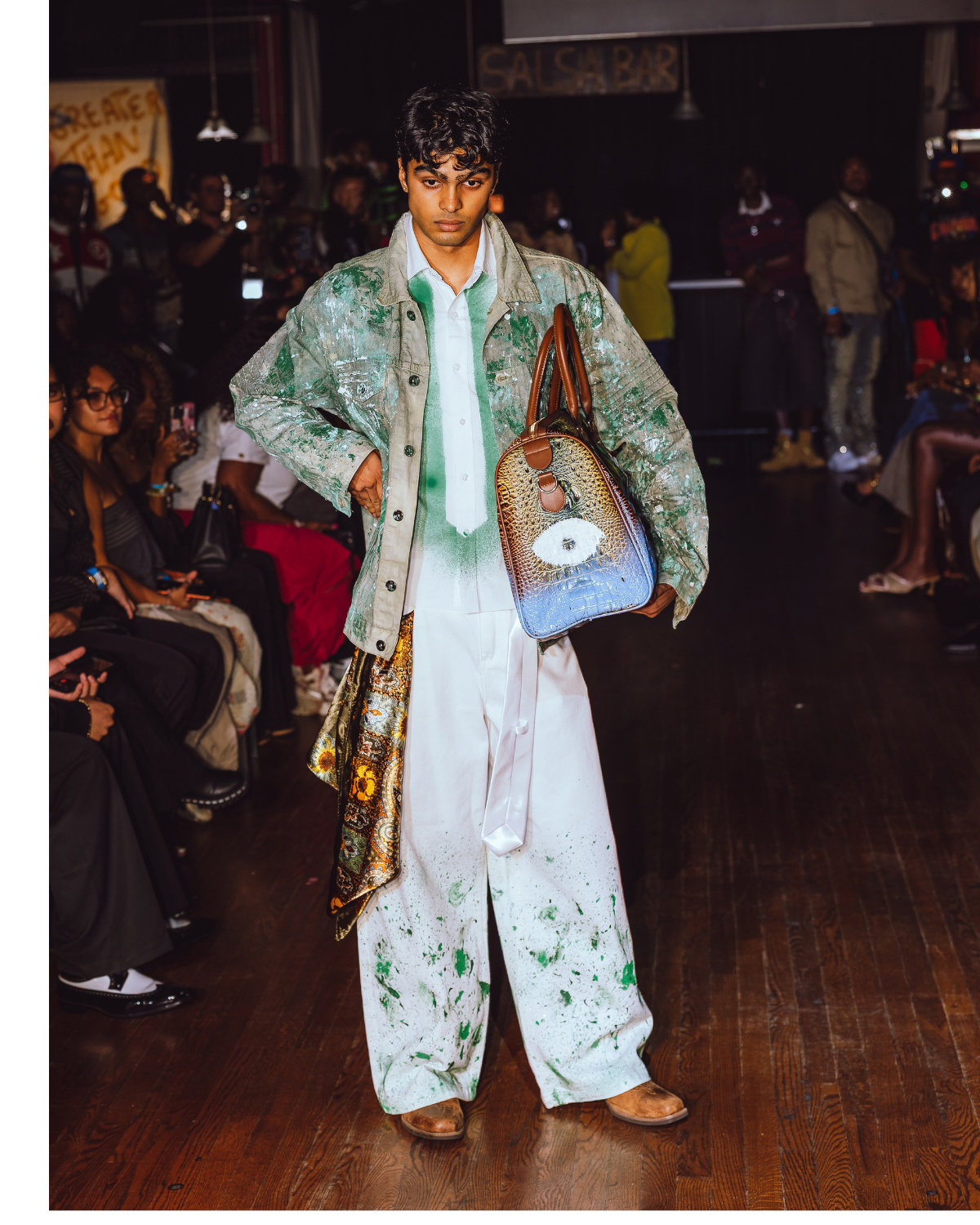 Blending Out, 1-of-1 NYFW SS27 runway look by RICHOUTHEBOX