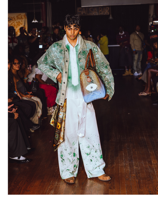 Blending Out, 1-of-1 NYFW SS27 runway look by RICHOUTHEBOX