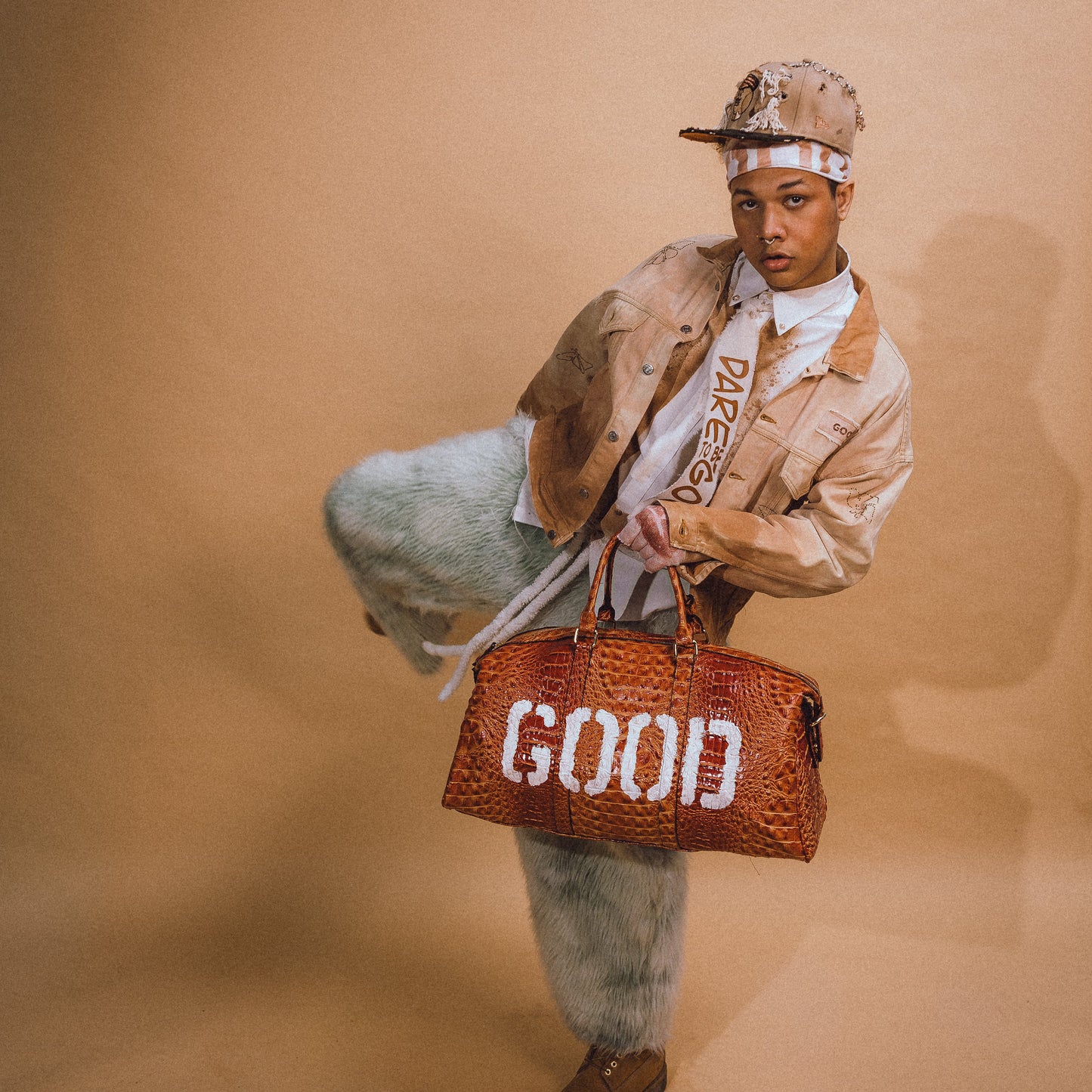 GOODIE BAG - burnt orange