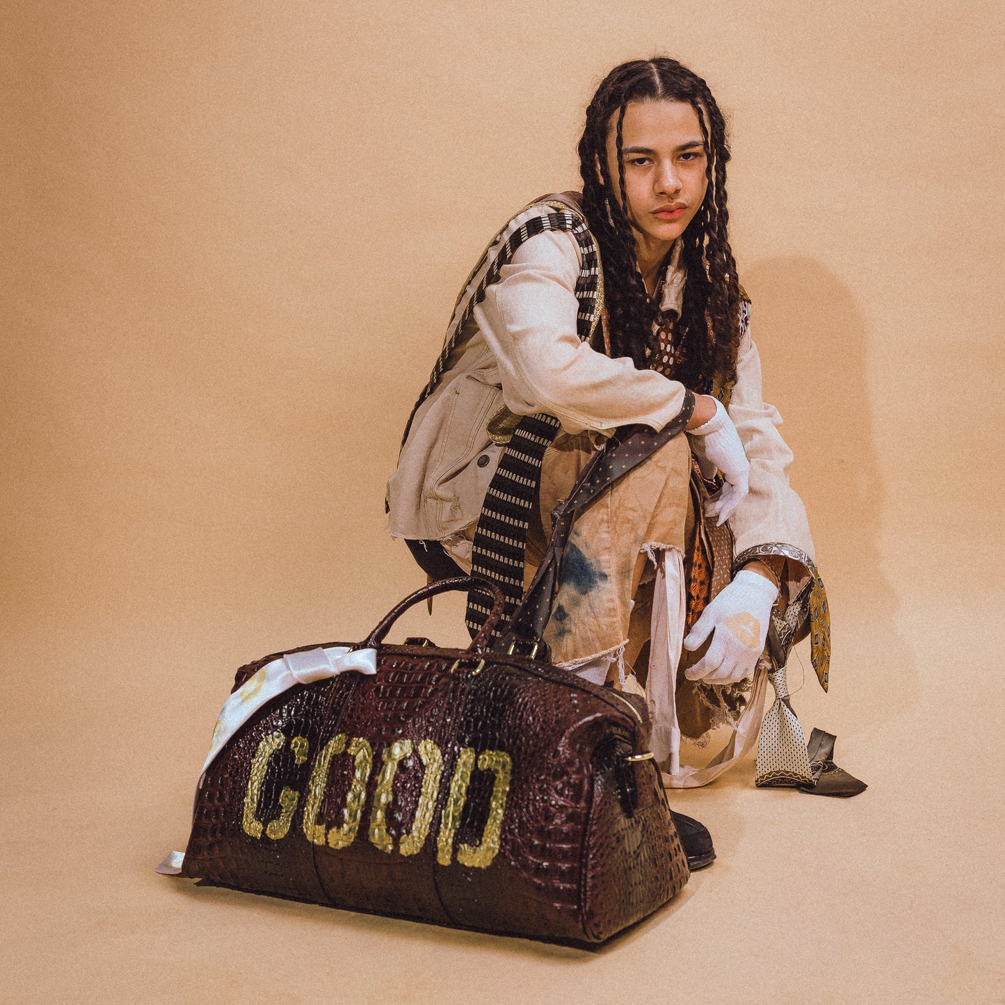 GOODIE BAG - cedar brown