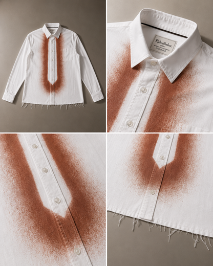 "Tie Negative" - Brown