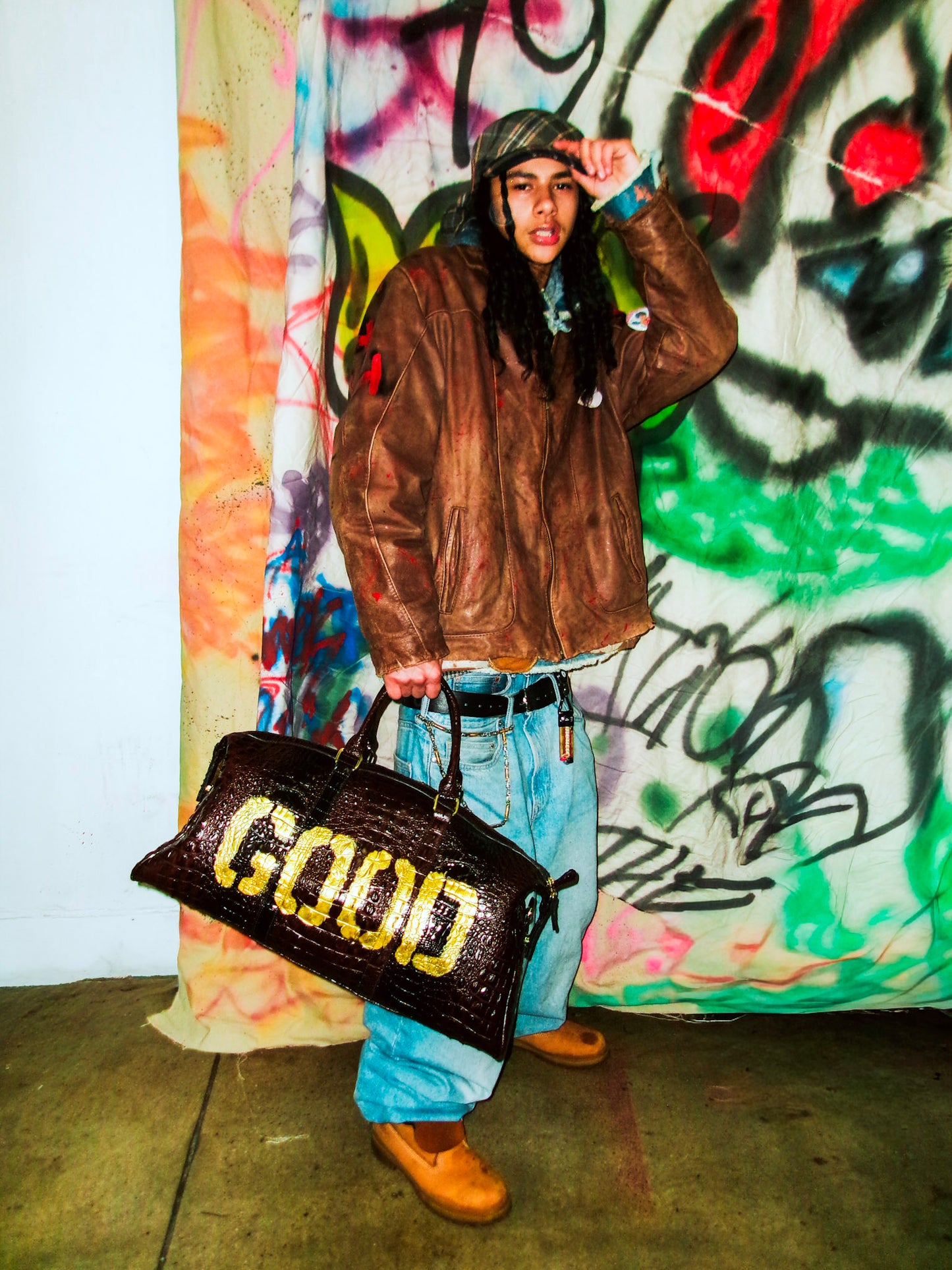 GOODIE BAG - cedar brown