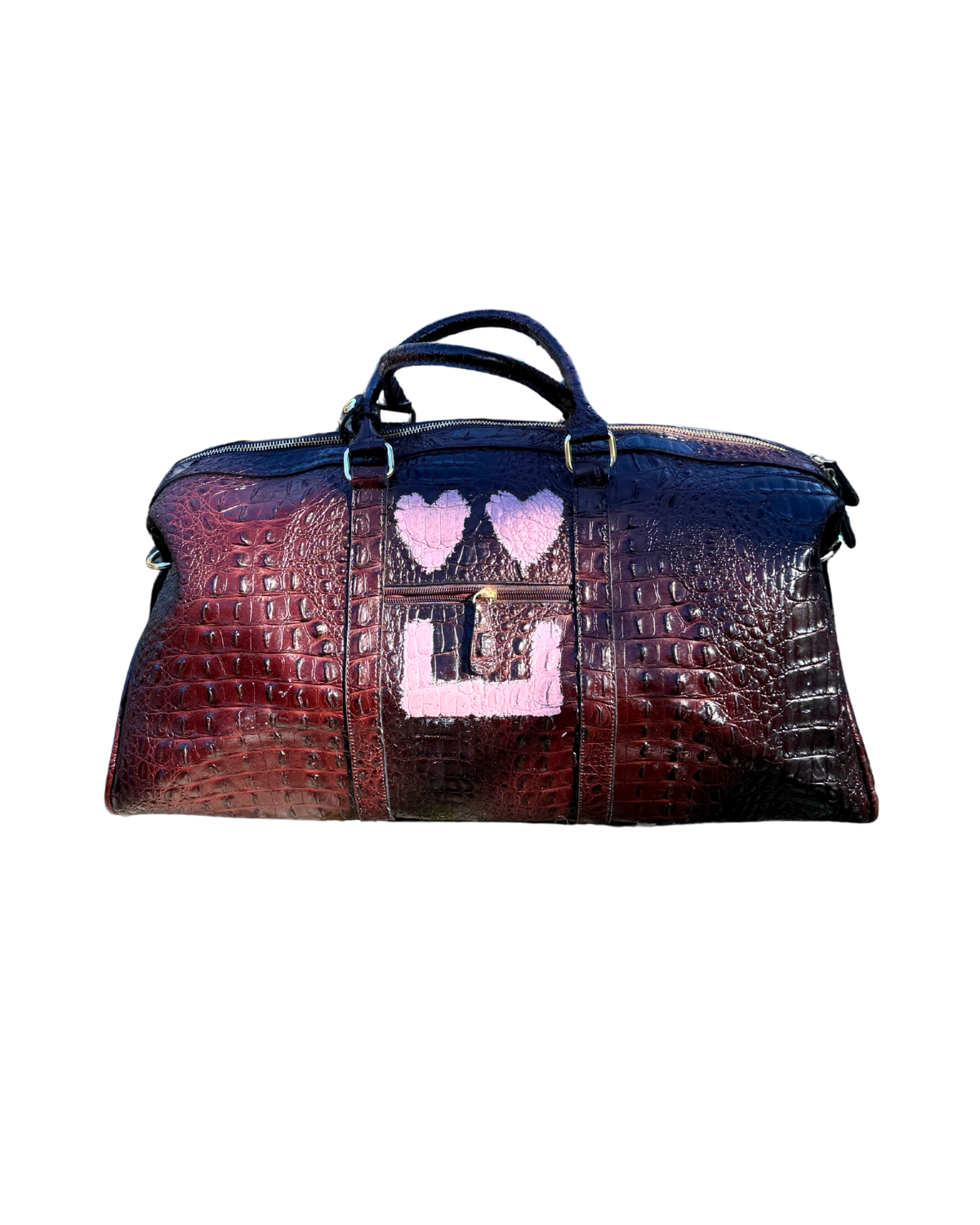 LOVE Duffle 1 of 1 bag, back view