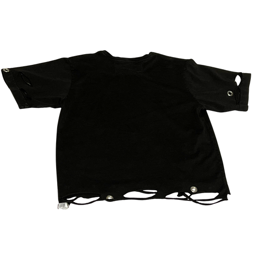 GOODARE (OG colors) – Upcycled Organic Cotton Tee by RICHOUTHEBOX, NYC upcycled denim streetwear brand