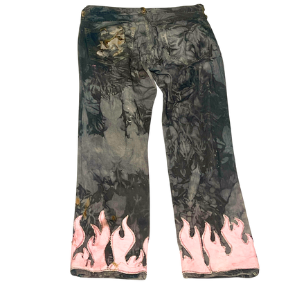 Burning Passion (Grey and Pink)