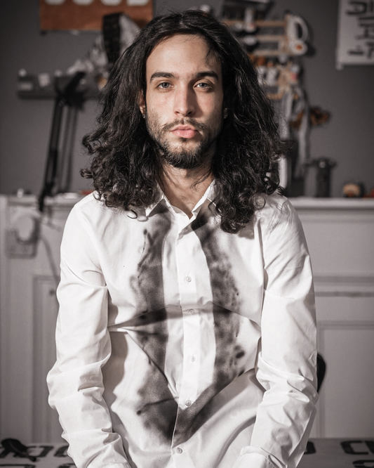 "Tie Negative" - Black