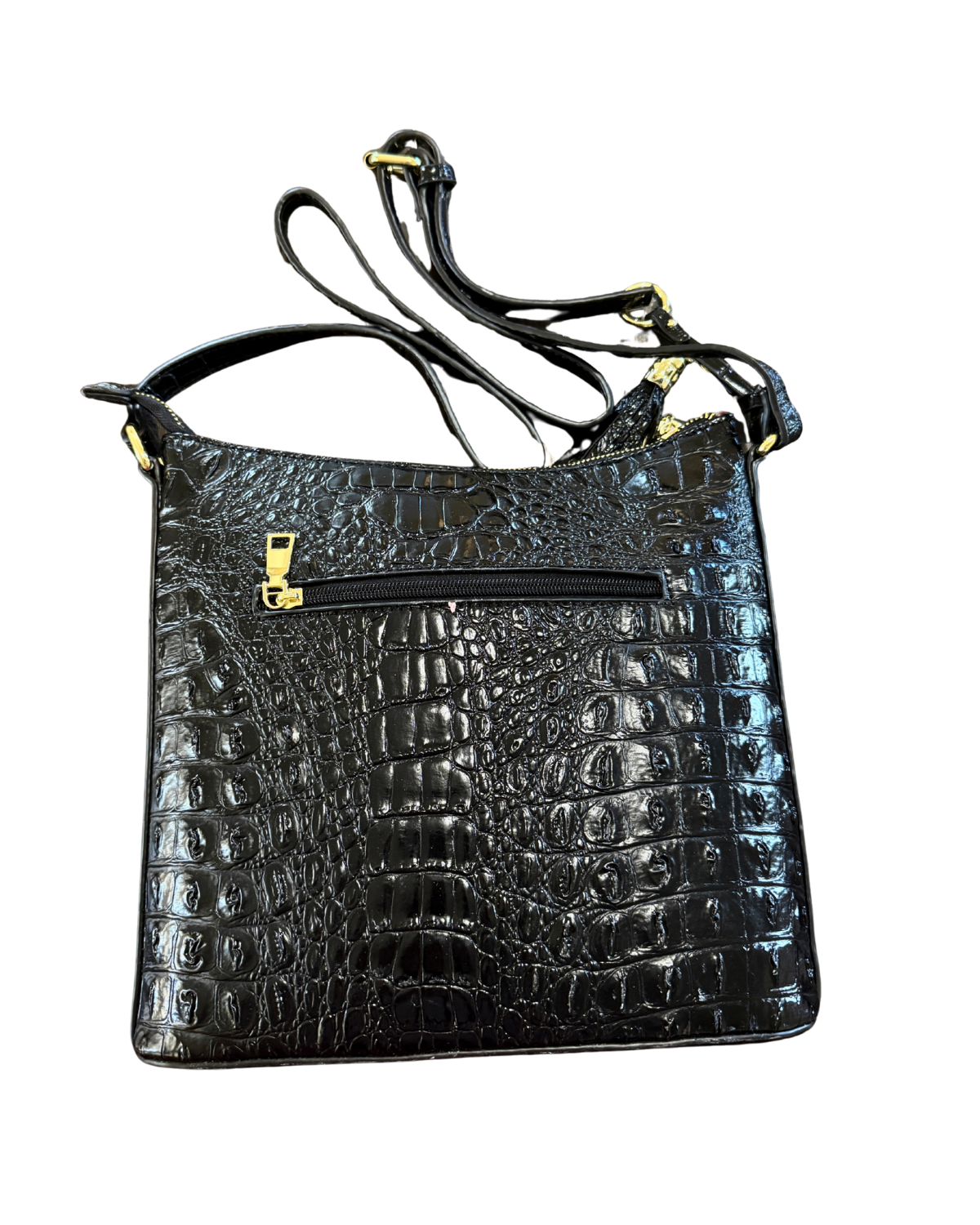 [ROTB] Croc Shoulder Bag 1 of 1, back view