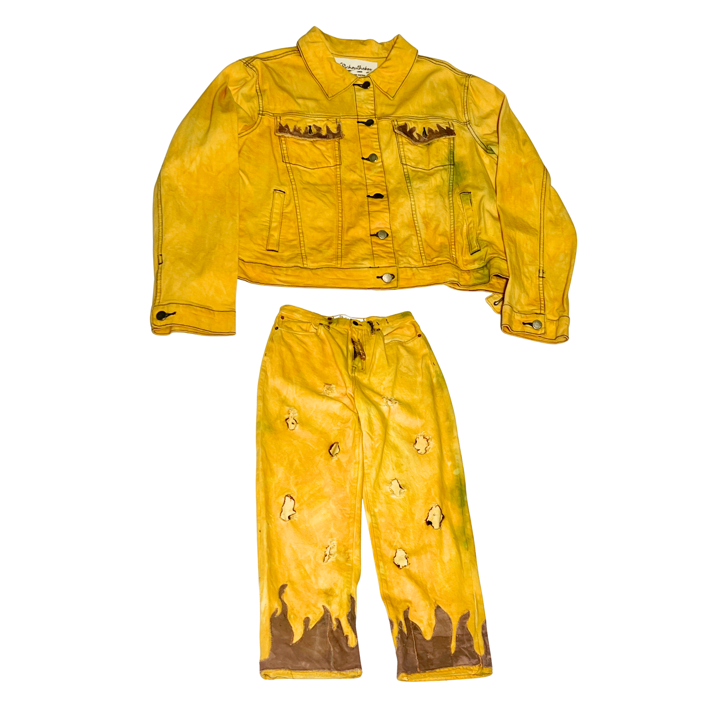 NYFW FW25: "Burning Passion" Plantain (Top: L | Bottoms 30/32)