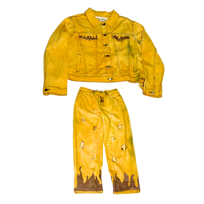 NYFW FW25: "Burning Passion" Plantain (Top: L | Bottoms 30/32)